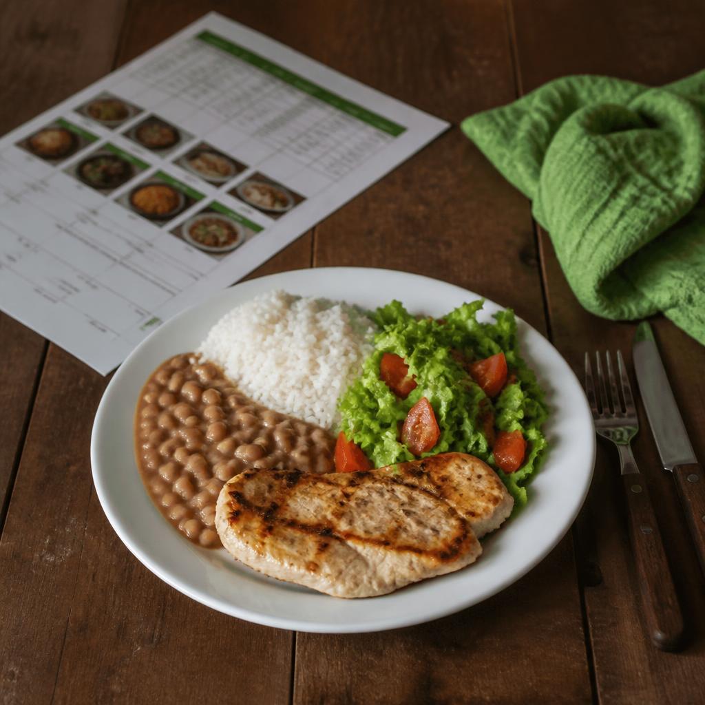 Alimentação Inteligente sendo usado na rotina real